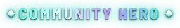 COMMUNITY HERO